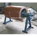 China manual steel coil uncoiler machine